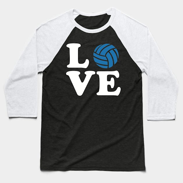 Volleyball love Baseball T-Shirt by Designzz